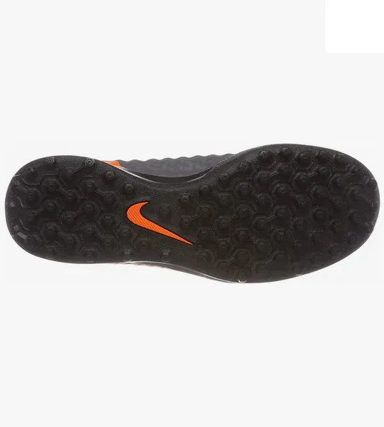 Nike boys' soccer shoe Obrax 2 Club TF AH7317 080 gray black orange