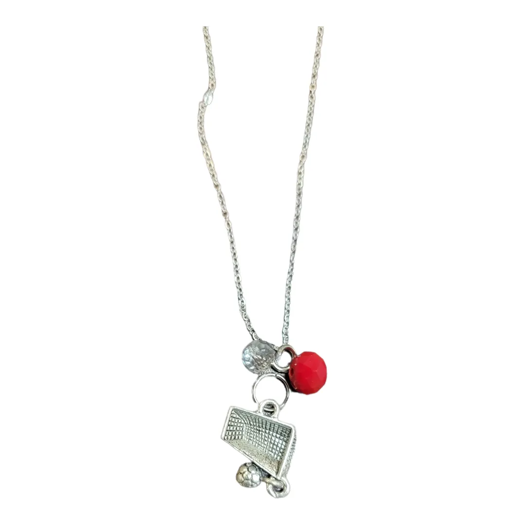 Personalized Soccer Charm Necklace for Soccer Mom, Player or Team