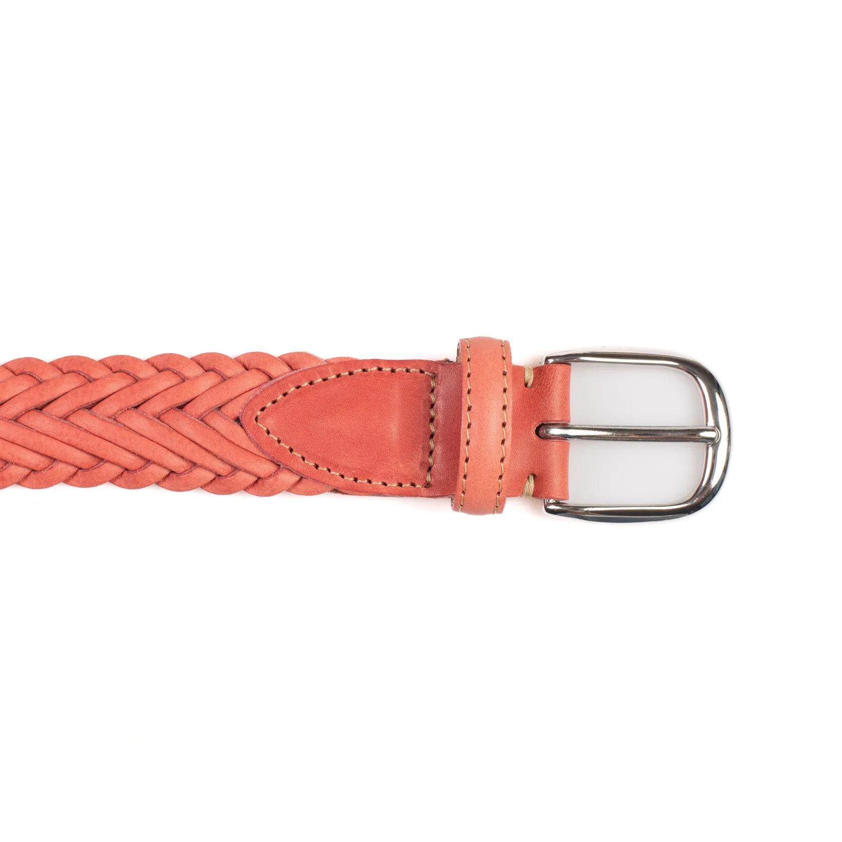 Plaited Belt - Coral Badalassi Minerva Box