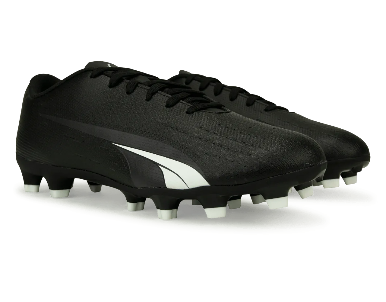 PUMA Men's Ultra Play FG/AG Black/White