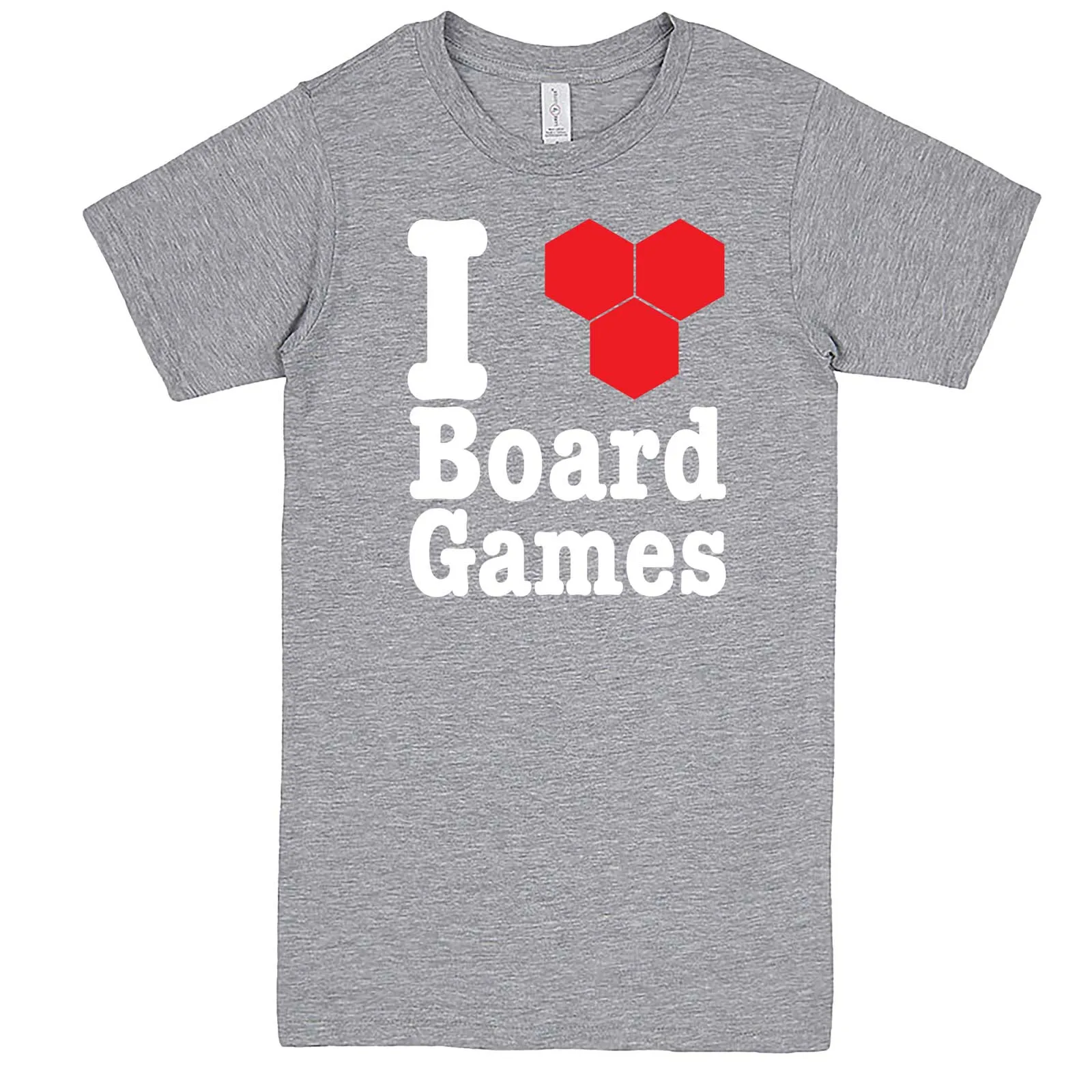 "I Love Board Games" men's t-shirt