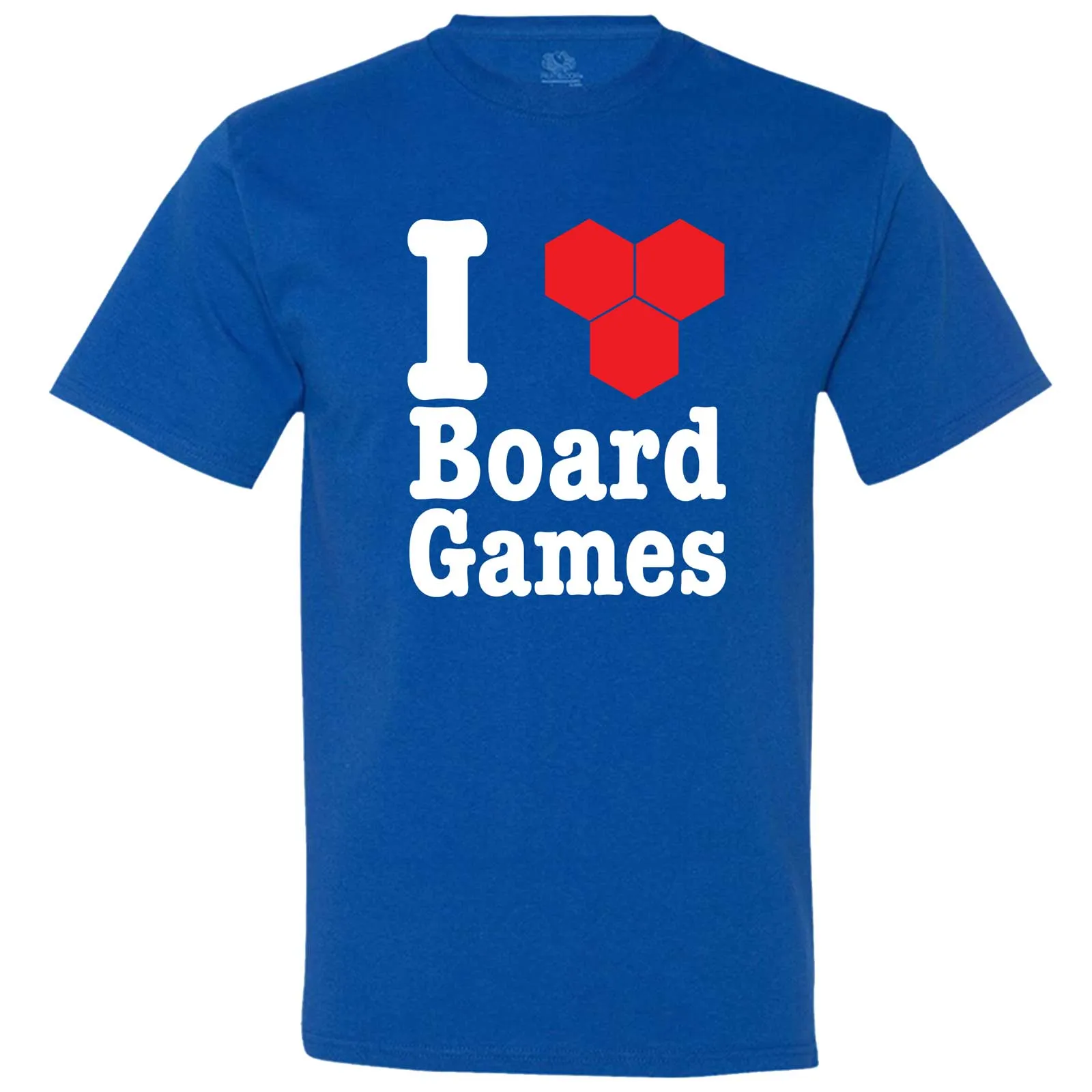 "I Love Board Games" men's t-shirt