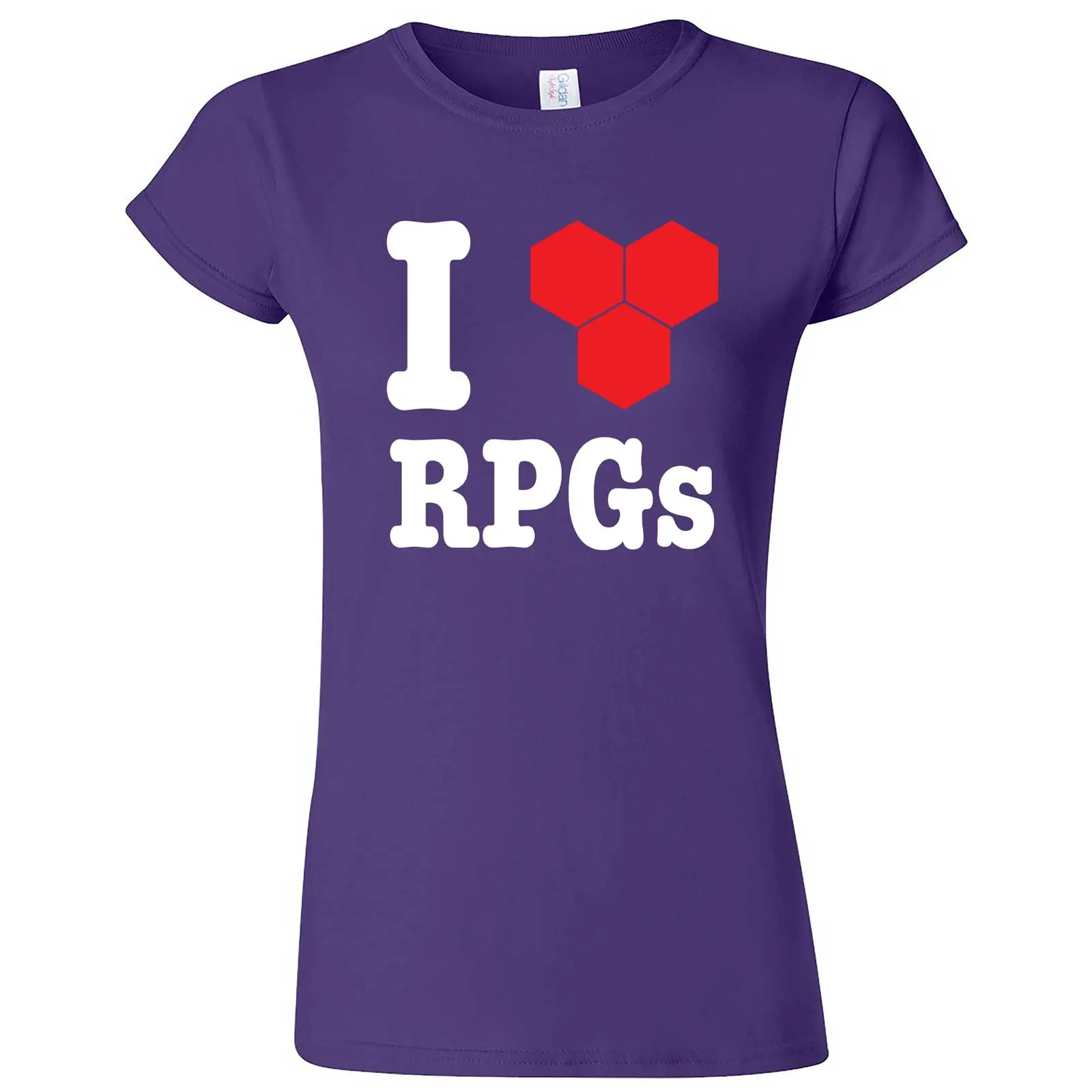 "I Love Role-Playing Games" women's t-shirt