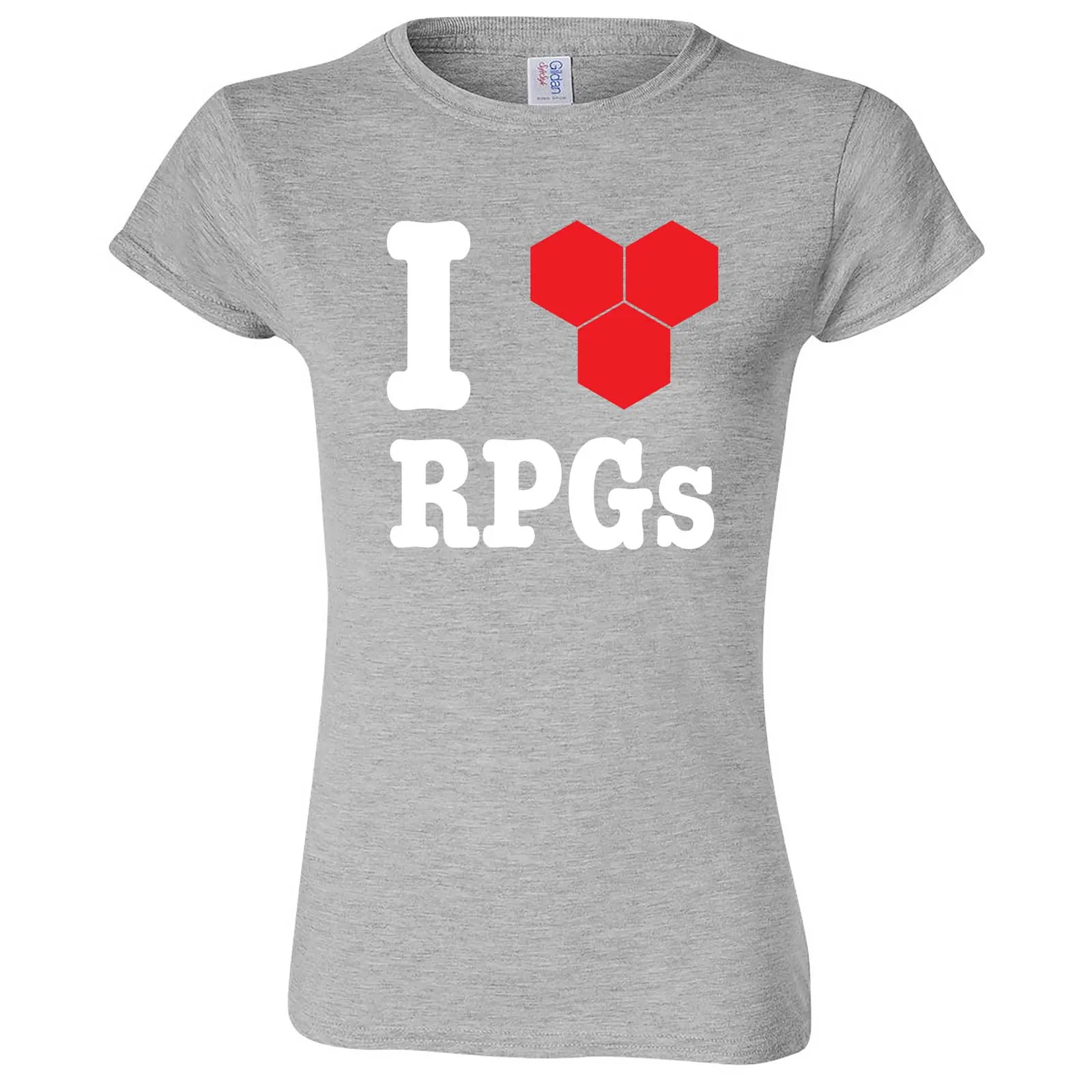 "I Love Role-Playing Games" women's t-shirt