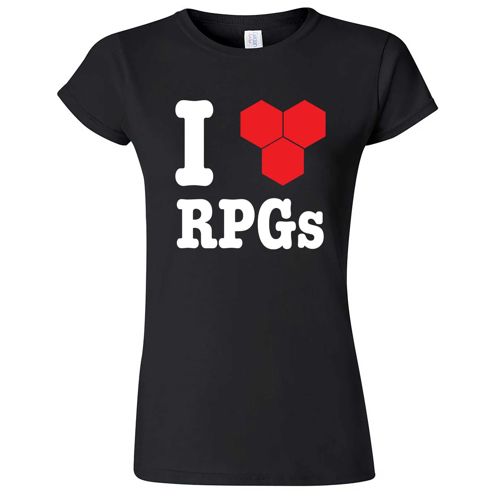 "I Love Role-Playing Games" women's t-shirt