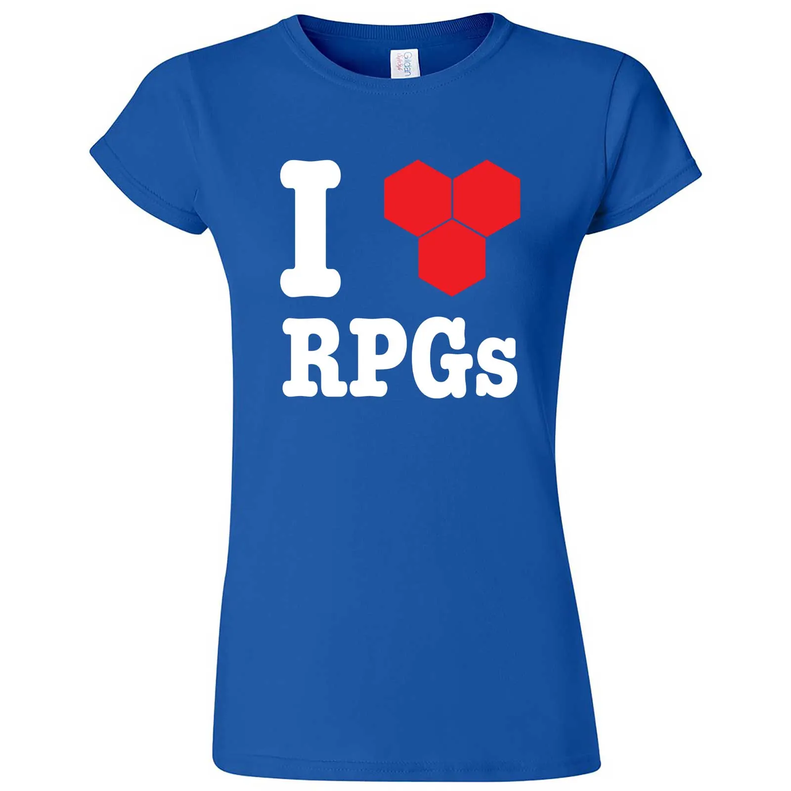 "I Love Role-Playing Games" women's t-shirt