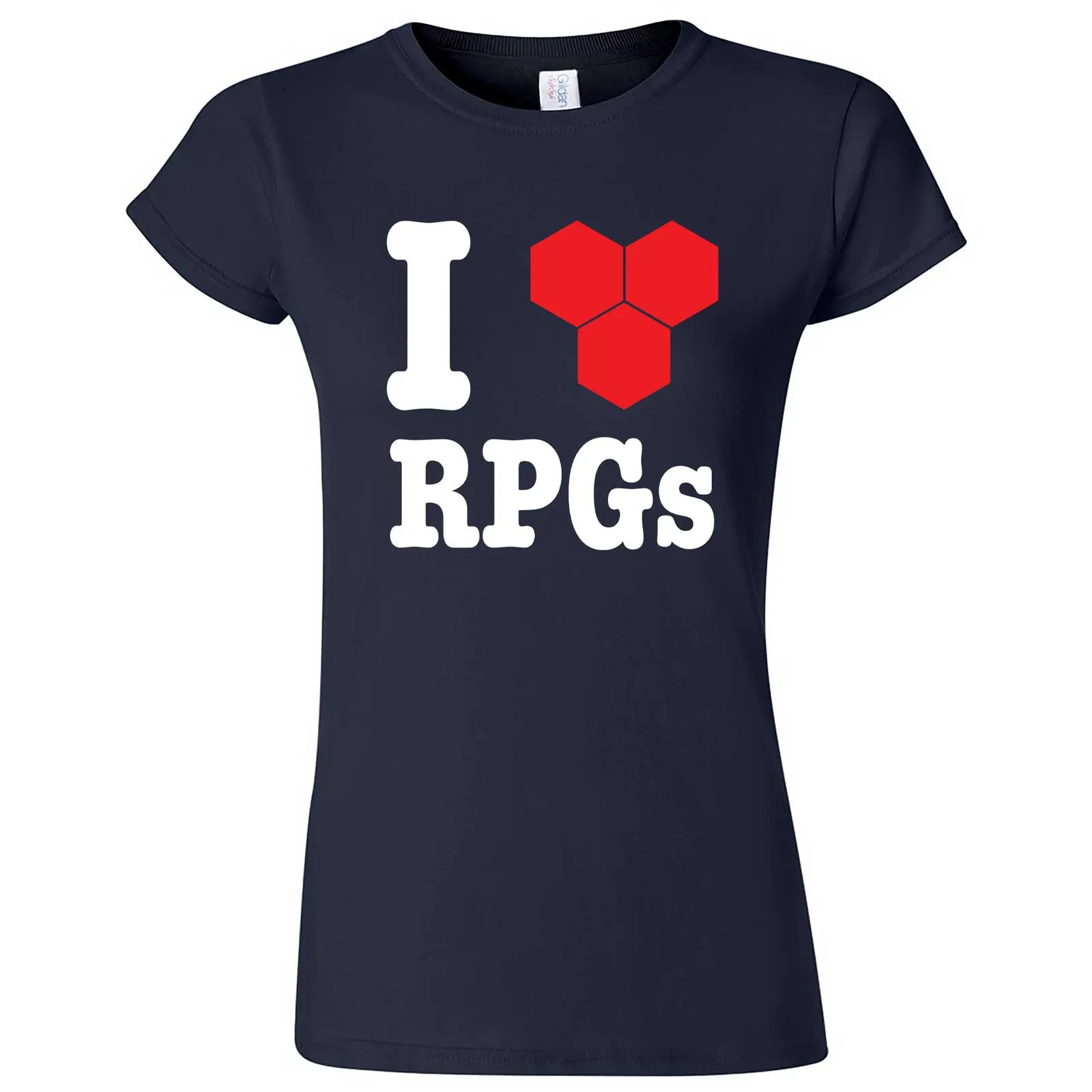 "I Love Role-Playing Games" women's t-shirt