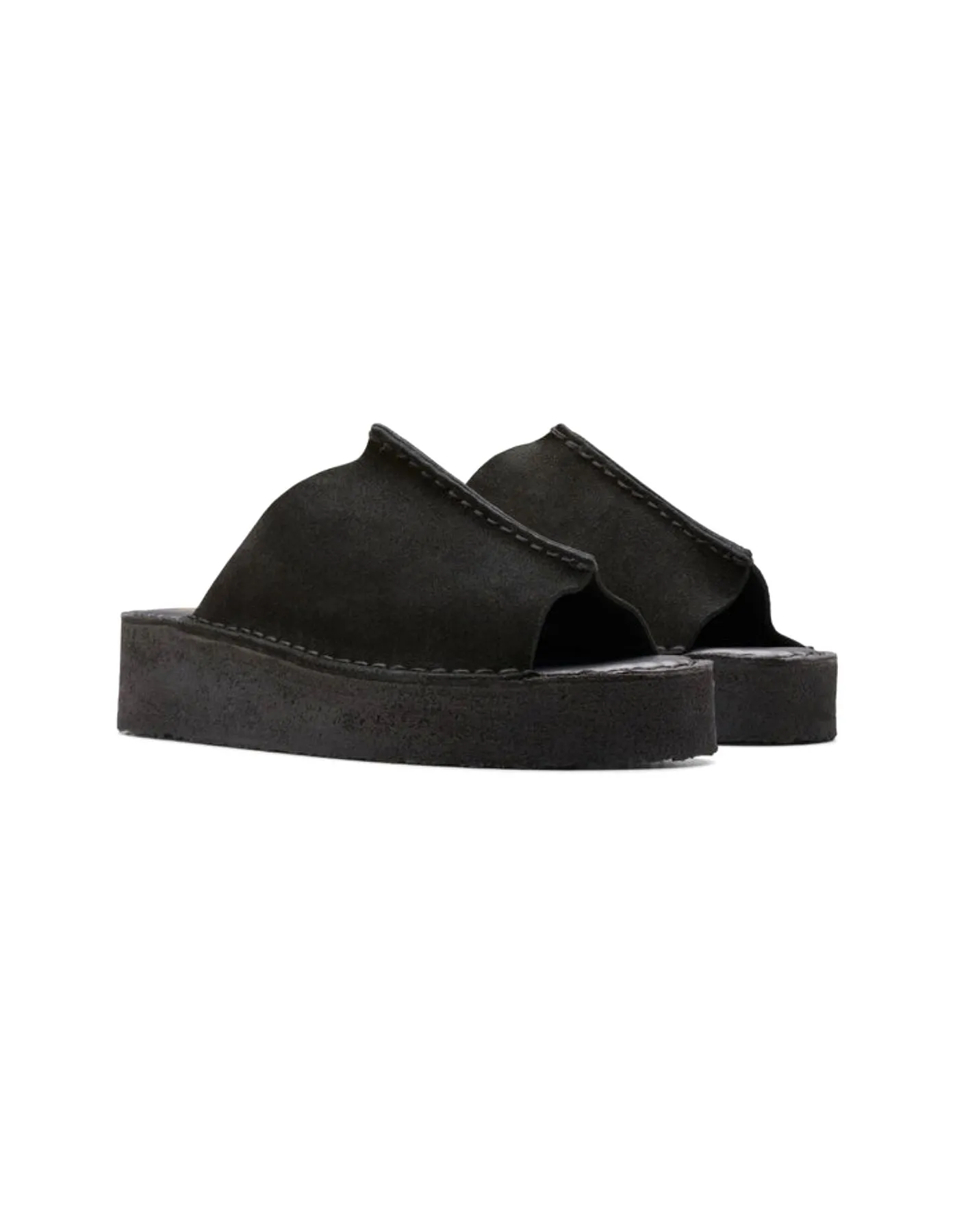 Sandal woman WEDGE SLIDE BLACK Clarks Originals