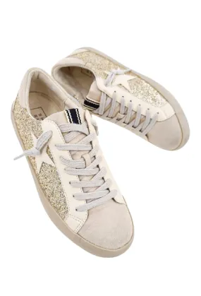 Shu Shop Paula Sneaker - Champagne Glitter