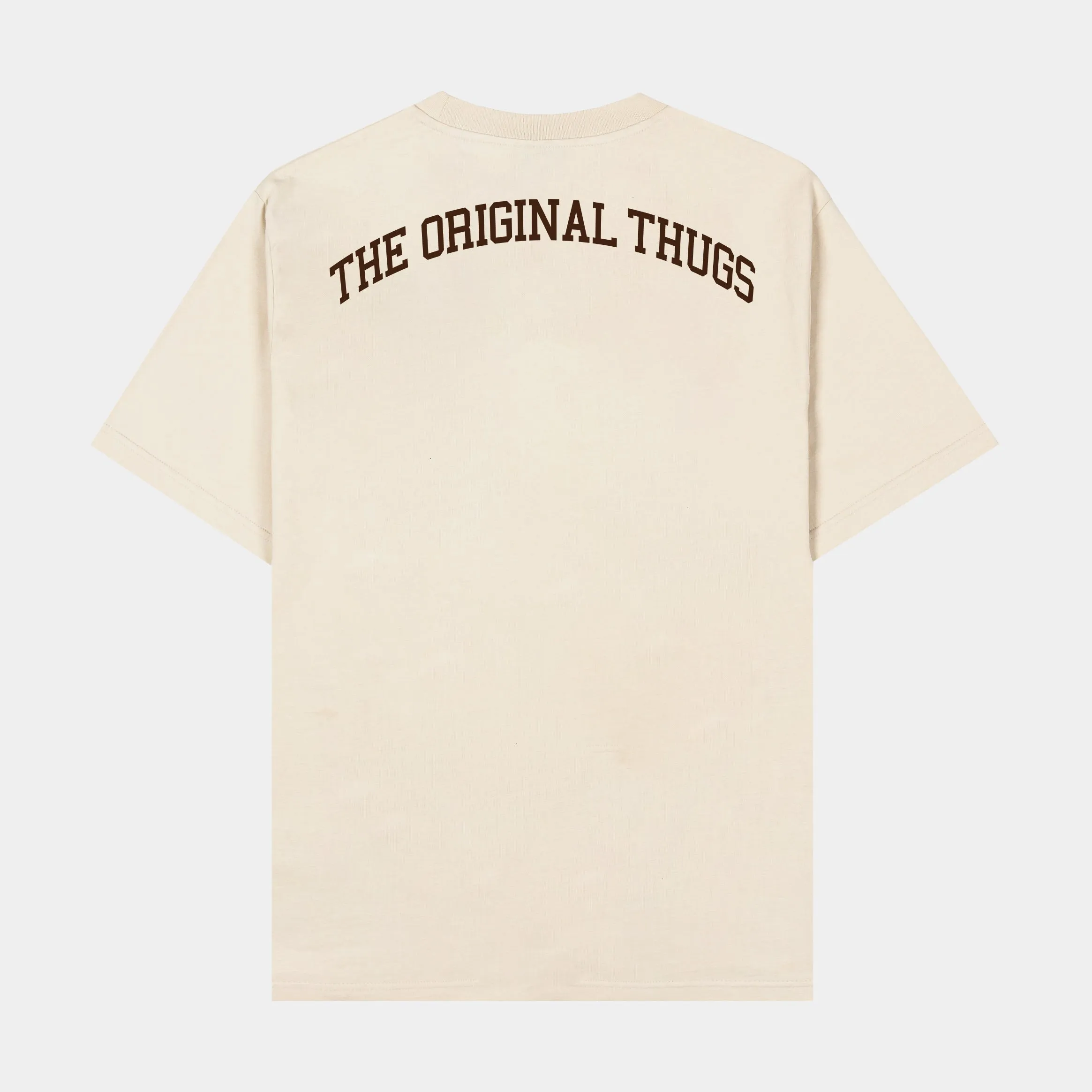 Beige SP x Bone Thugs N Harmony OGs Mens Short Sleeve Shirt