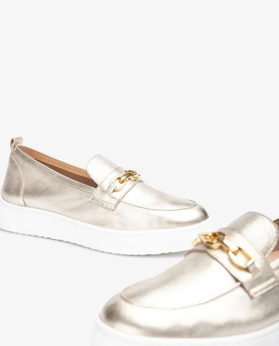 UNISA FINDAY METALLIC SPORTY LOAFERS   COLOURS