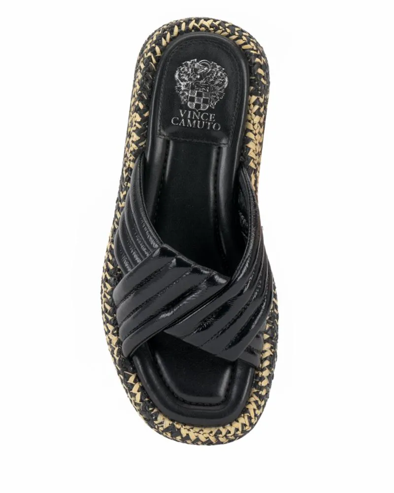 Vince Camuto LUESDA JET BLACK BLACK NATURAL MULTI/