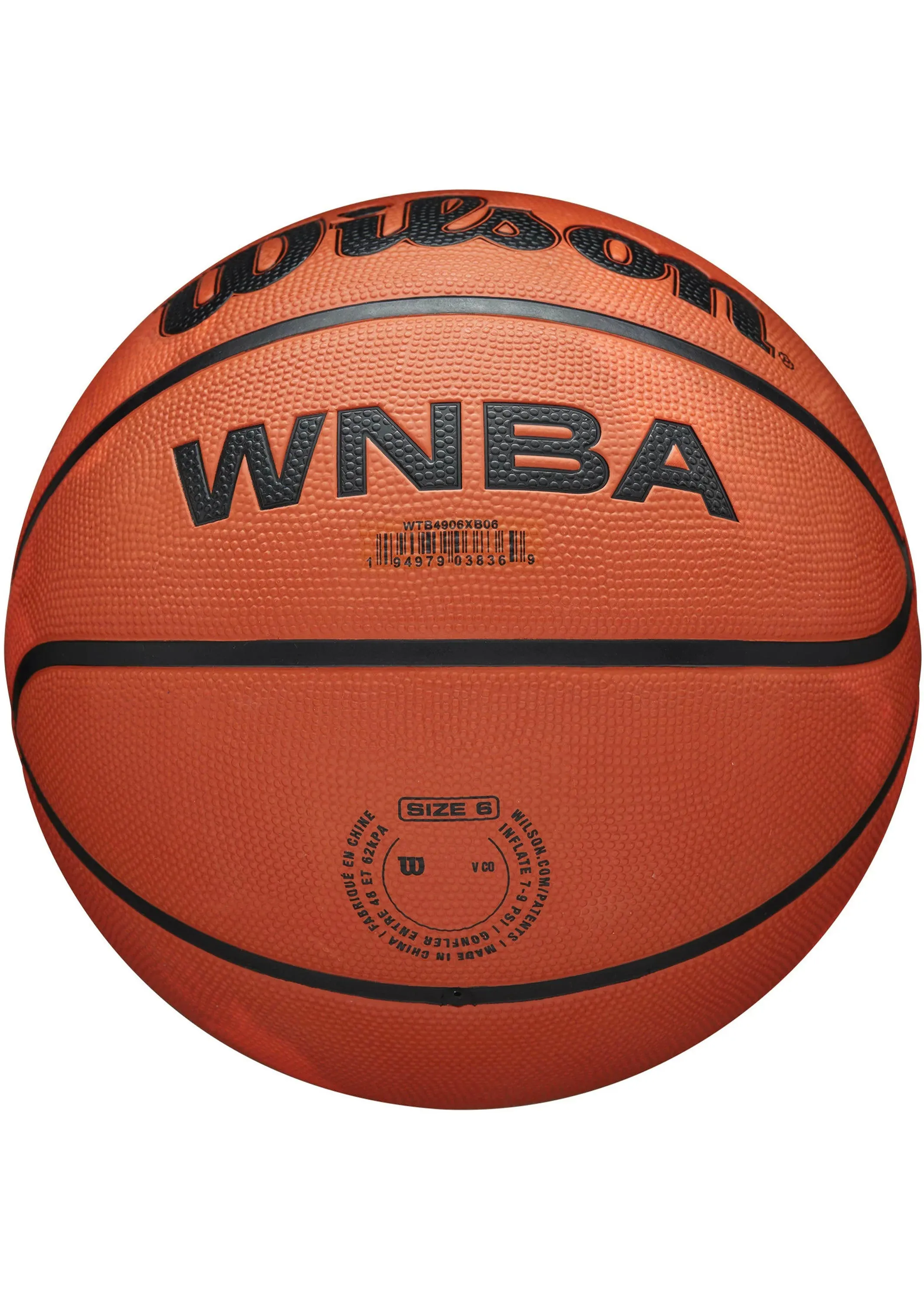 Wilson WNBA Heir Outdoor Smoke Basketball Size 6 <BR> WTB4906XB06