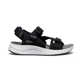 Women's Elle Sport Backstrap Sandal - Black / Steel Grey