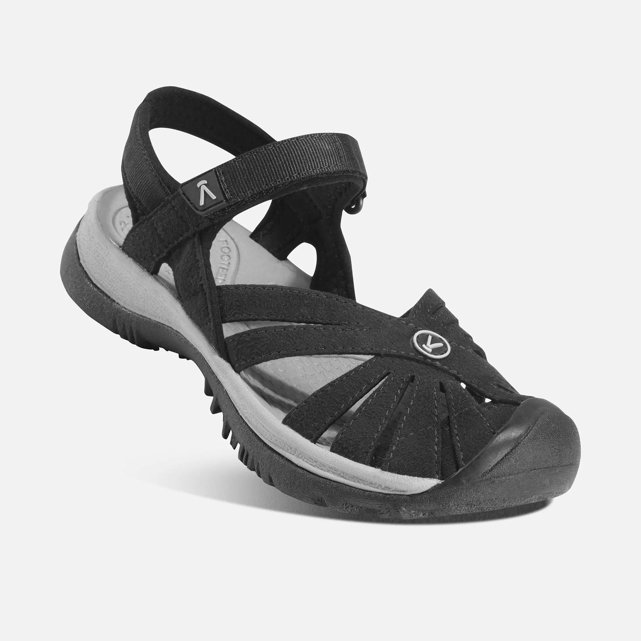 Women's Rose Sandal Black Neutral/Grey