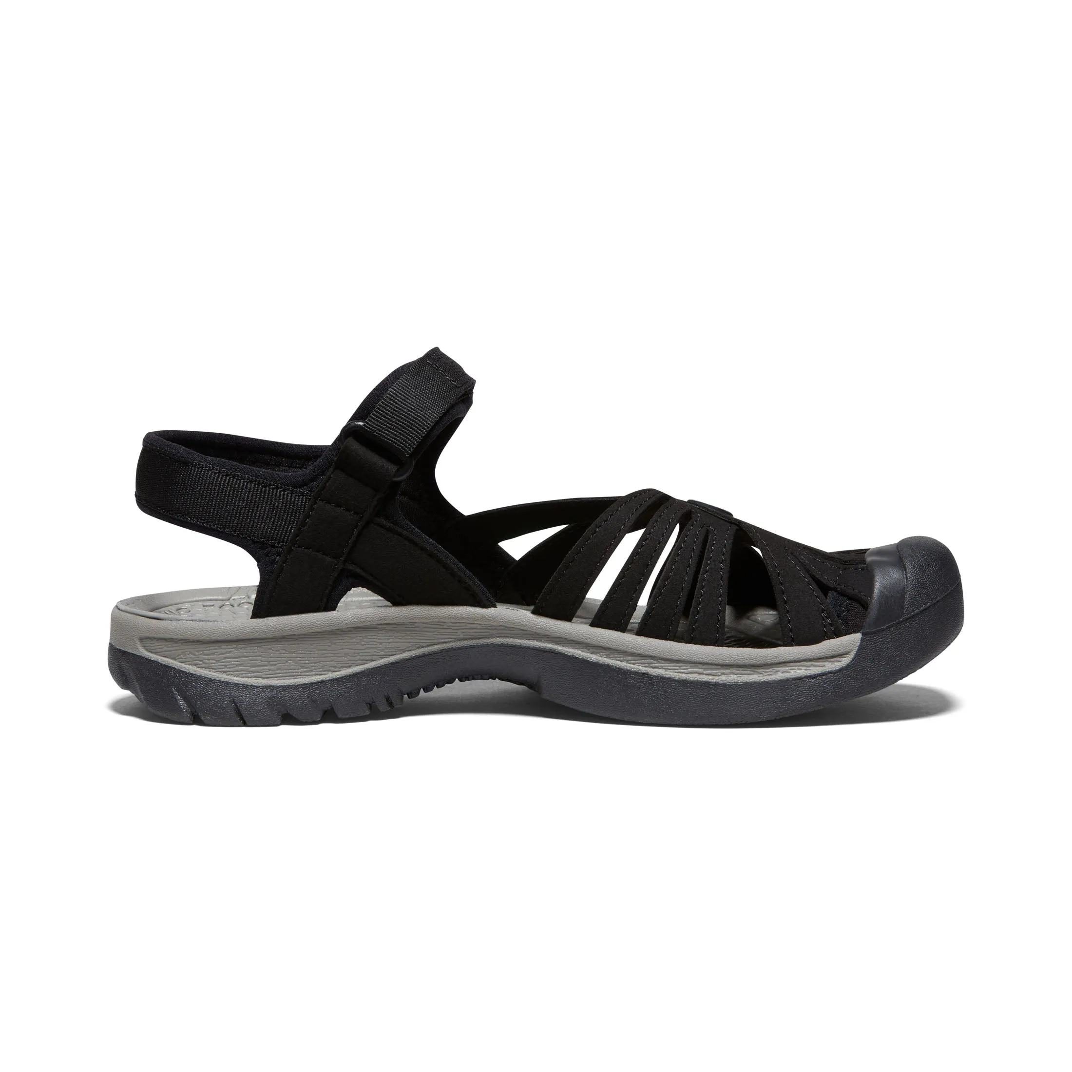 Women's Rose Sandal Black Neutral/Grey